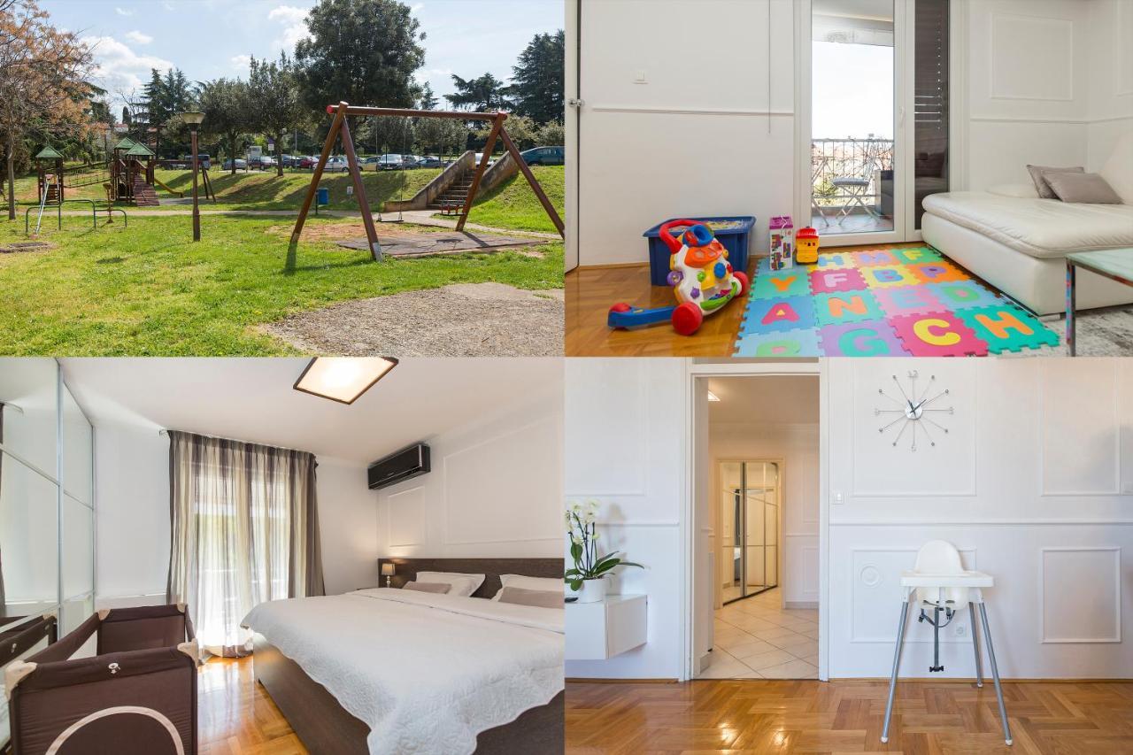 Apartment Parentium Poreč Eksteriør billede