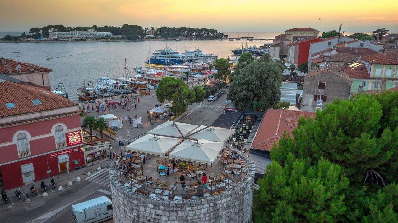 Apartment Parentium Poreč Eksteriør billede